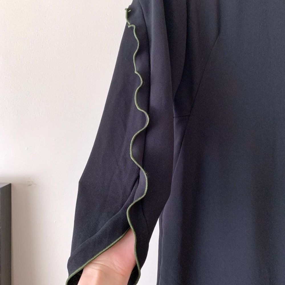 COS Ruffle Sleeve Sheath Dress - Picture 2 of 5